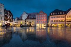 Marktplatz square in Reutlingen, Germany