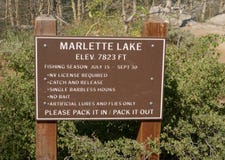 Marlettemeer in Meer Tahoe royalty-vrije stock foto Marlettemeer in Meer Tahoe royalty-vrije stock foto
