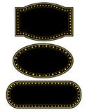 Marquee border vector illustration Marquee border vector illustration