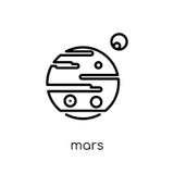 Mars icon from Astronomy collection. vector illustration Mars icon from Astronomy collection. vector illustration