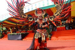Marzo de la cultura del archipiélago - APEKSI 2018 en la ciudad de Tarakan Foto de archivo Marzo de la cultura del archipiélago - APEKSI 2018 en la ciudad de Tarakan Foto de archivo