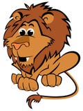 Mascotte di Leo del bambino Immagini Stock Libere da Diritti Mascotte di Leo del bambino Immagini Stock Libere da Diritti
