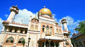 Masjid Sultan,Singapore Mosque Stock Image Masjid Sultan,Singapore Mosque Stock Image