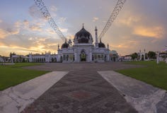 Masjid Zahir in Alor Setar-Stadt, Malaysia stockbilder Masjid Zahir in Alor Setar-Stadt, Malaysia stockbilder