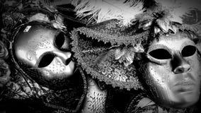 Masks in monochrome stock images Masks in monochrome stock images