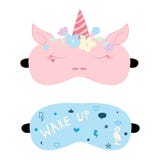 Masque de vecteur pour le sommeil Illustration de vecteur Type de dessin animé illustration libre de droits Masque de vecteur pour le sommeil Illustration de vecteur Type de dessin animé illustration libre de droits