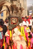 Masque païen traditionnel roumain image stock Masque païen traditionnel roumain image stock