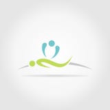 Massage stock illustrationer Massage stock illustrationer