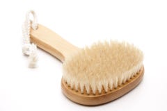 Massage Brush With Bristles Royalty Free Stock Photography Massage Brush With Bristles Royalty Free Stock Photography