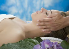Massage Therapy Royalty Free Stock Images
