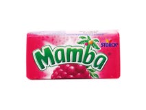 Mastigações do fruto da mamba feitas por Storck fotografia de stock royalty free Mastigações do fruto da mamba feitas por Storck fotografia de stock royalty free
