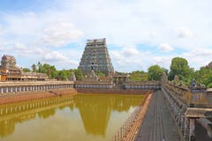 Masywni antycznej świątyni chidambaram tamila nadu powikłani ind fotografia stock Masywni antycznej świątyni chidambaram tamila nadu powikłani ind fotografia stock