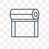 Mat vector icon isolated on transparent background, linear Mat t royalty free illustration Mat vector icon isolated on transparent background, linear Mat t royalty free illustration
