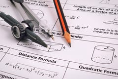 Mathematics, Equations close-up. Solving Mathematical Problem. royalty free stock photo Mathematics, Equations close-up. Solving Mathematical Problem. royalty free stock photo