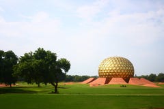 Matrimandir At Auroville, Pondicherry Stock Images Matrimandir At Auroville, Pondicherry Stock Images