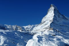Matterhorn summit Royalty Free Stock Image Matterhorn summit Royalty Free Stock Image