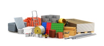 Matériaux de construction illustration stock Matériaux de construction illustration stock
