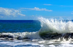 Maui Hawaii - Ocean Waves stock image Maui Hawaii - Ocean Waves stock image