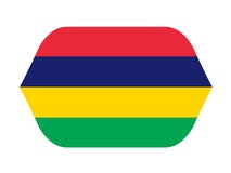 Mauritius flagga - Republiken Mauritius vektor illustrationer Mauritius flagga - Republiken Mauritius vektor illustrationer