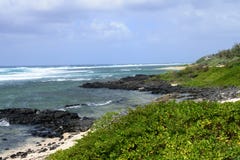 Mauritius, malerisches Dorf von Roches Noires Stockfotos Mauritius, malerisches Dorf von Roches Noires Stockfotos