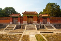 Mausolée oriental de Qing Mausoleums - de Xiao (évitez le zhi) Photos stock Mausolée oriental de Qing Mausoleums - de Xiao (évitez le zhi) Photos stock