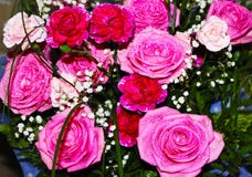 Mazzo di belle rose immagini stock libere da diritti Mazzo di belle rose immagini stock libere da diritti