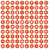 100 meal icons hexagon orange. 100 meal icons set in orange hexagon isolated vector illustration vector illustration 100 meal icons hexagon orange. 100 meal icons set in orange hexagon isolated vector illustration vector illustration