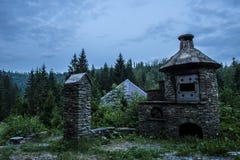 Meat smoker stock photos