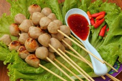 Meatball Skewers Royalty Free Stock Photo Meatball Skewers Royalty Free Stock Photo