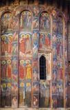 Medeltida kyrklig freskomålning royaltyfria bilder Medeltida kyrklig freskomålning royaltyfria bilder