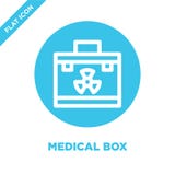 medical box icon vector. Thin line medical box outline icon vector illustration.medical box symbol for use on web and mobile apps royalty free illustration medical box icon vector. Thin line medical box outline icon vector illustration.medical box symbol for use on web and mobile apps royalty free illustration