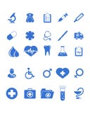 Medical icons set. Vector illustration of a medical icons set stock illustration Medical icons set. Vector illustration of a medical icons set stock illustration