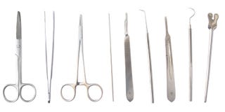 Medical instruments isolated
