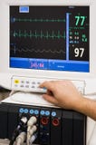 Medical monitor royalty free stock images Medical monitor royalty free stock images