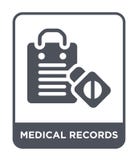 medical records icon in trendy design style. medical records icon isolated on white background. medical records vector icon simple royalty free illustration medical records icon in trendy design style. medical records icon isolated on white background. medical records vector icon simple royalty free illustration