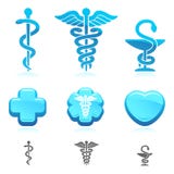 Medical symbol set. Vector