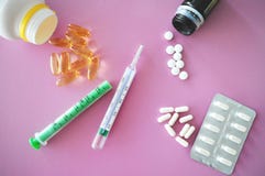Medicine per salute fotografia stock libera da diritti Medicine per salute fotografia stock libera da diritti