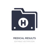 medicinsk resultatmappsymbol på vit bakgrund Enkel beståndsdelillustration från medicinskt begrepp royaltyfri illustrationer medicinsk resultatmappsymbol på vit bakgrund Enkel beståndsdelillustration från medicinskt begrepp royaltyfri illustrationer
