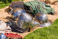 Medieval English Armour. royalty free stock photos Medieval English Armour. royalty free stock photos