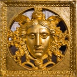 Medusa mask golden royalty free stock photos Medusa mask golden royalty free stock photos