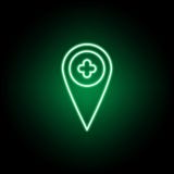 Medyczny, placeholder ikona w neonowym stylu Element medycyny ilustracja Znaki i symbol ikona mog? u?ywa? dla sieci, logo, royalty ilustracja Medyczny, placeholder ikona w neonowym stylu Element medycyny ilustracja Znaki i symbol ikona mog? u?ywa? dla sieci, logo, royalty ilustracja