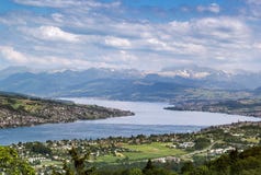 Meer Zürich royalty-vrije stock afbeelding Meer Zürich royalty-vrije stock afbeelding