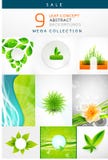 Mega collection of leaf abstract backgrounds Royalty Free Stock Photos Mega collection of leaf abstract backgrounds Royalty Free Stock Photos