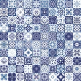 Mega Gorgeous seamless patchwork pattern from colorful Moroccan tiles, ornaments. Can be used for wallpaper, pattern fills, web pa