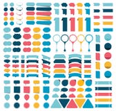 Mega- Sammlungen infographics flacher Gestaltungselemente, Knöpfe, Aufkleber, Briefpapiere, Zeiger lizenzfreie abbildung Mega- Sammlungen infographics flacher Gestaltungselemente, Knöpfe, Aufkleber, Briefpapiere, Zeiger lizenzfreie abbildung