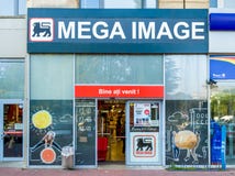 Megabeeldsupermarkt royalty-vrije stock afbeelding Megabeeldsupermarkt royalty-vrije stock afbeelding