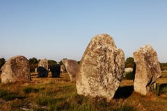 Megalithic Monuments In Carnac Royalty Free Stock Images