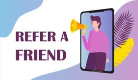 Megaphone με τους ανθρώπους απεικόνιση αποθεμάτων Megaphone με τους ανθρώπους απεικόνιση αποθεμάτων