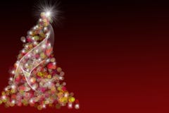 Mehrfarbige Weihnachtsbaumabbildung lizenzfreie abbildung Mehrfarbige Weihnachtsbaumabbildung lizenzfreie abbildung