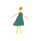 Meisjes dansend vector vectordieteken en symbool op witte achtergrond, Meisje het dansen vectorembleemconcept wordt geïsoleerd stock illustratie Meisjes dansend vector vectordieteken en symbool op witte achtergrond, Meisje het dansen vectorembleemconcept wordt geïsoleerd stock illustratie